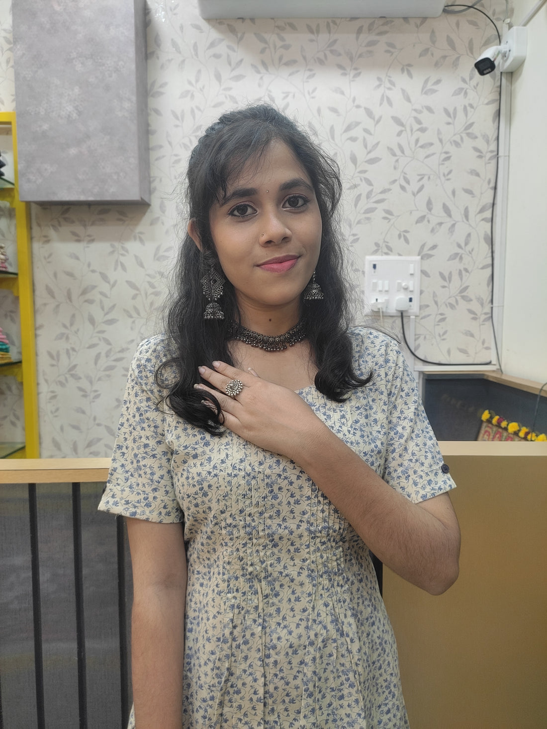 Cathy printed umbrella Kurtis