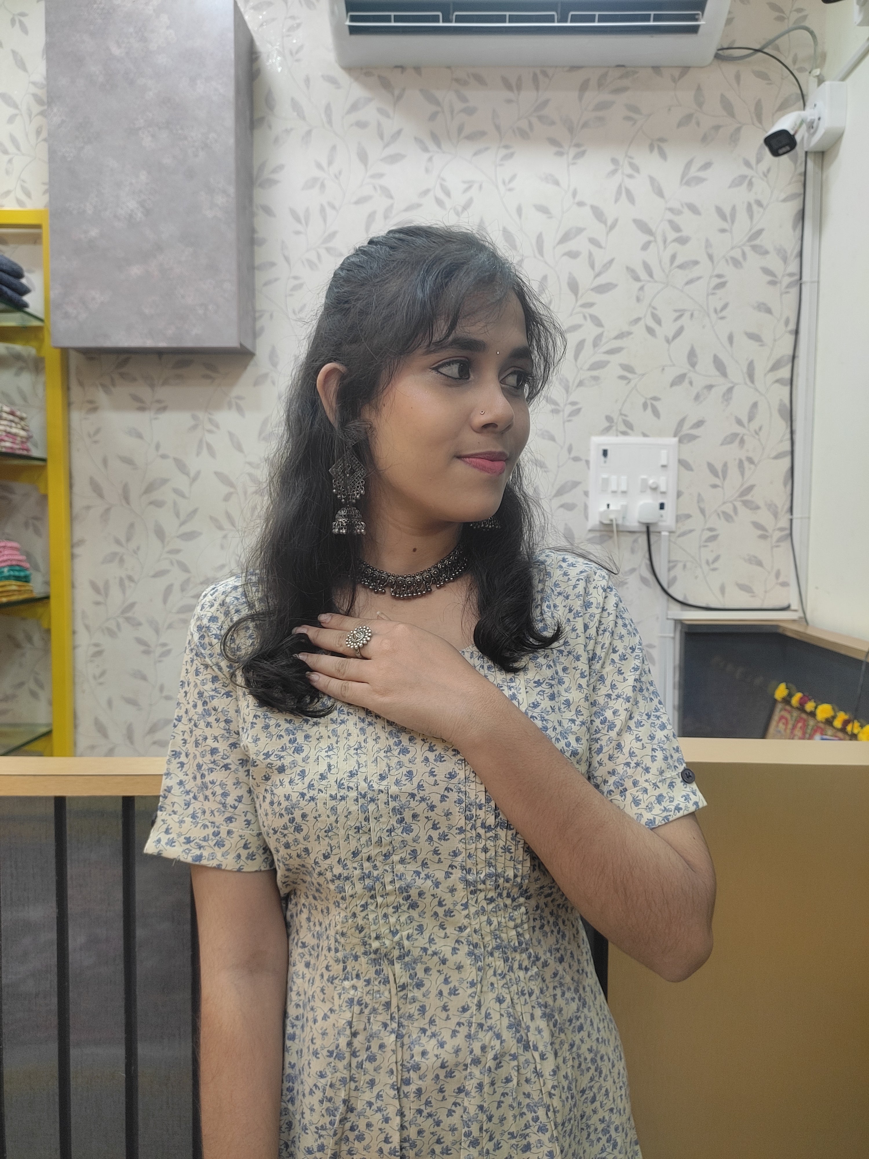 Cathy printed umbrella Kurtis