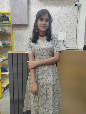 Cathy printed umbrella Kurtis