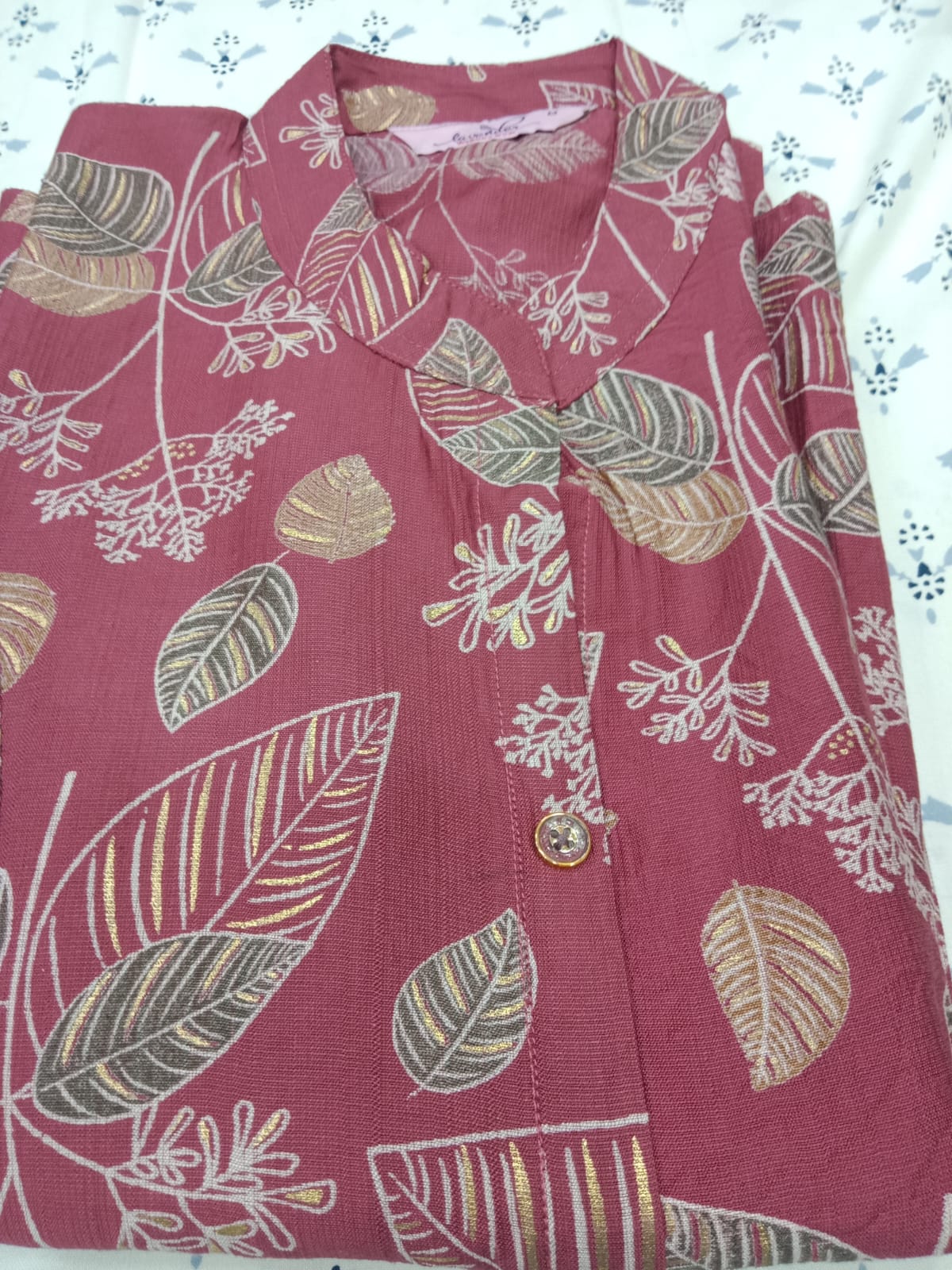 Women Floral Print, Printed Vatican Anarkali Kurta| Lavendar