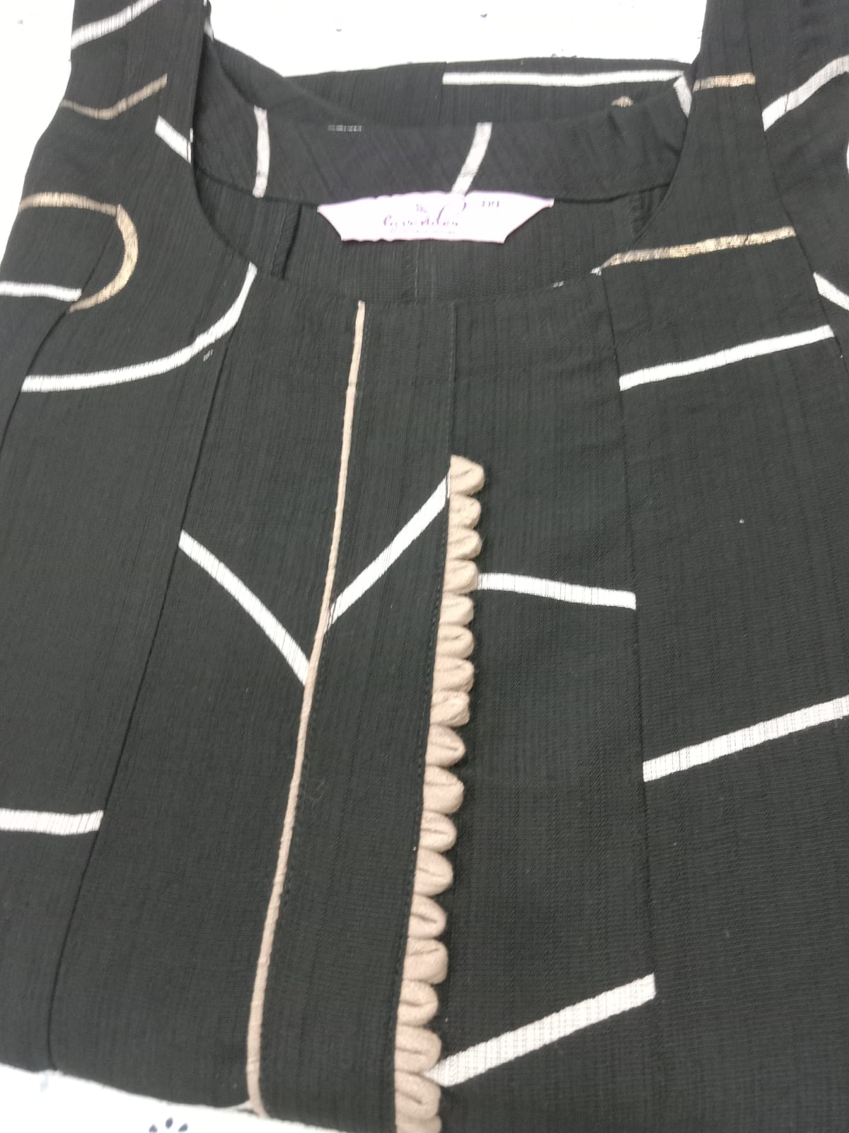 Black Umbrella Style Kurtis for Women | Vatican Fabric