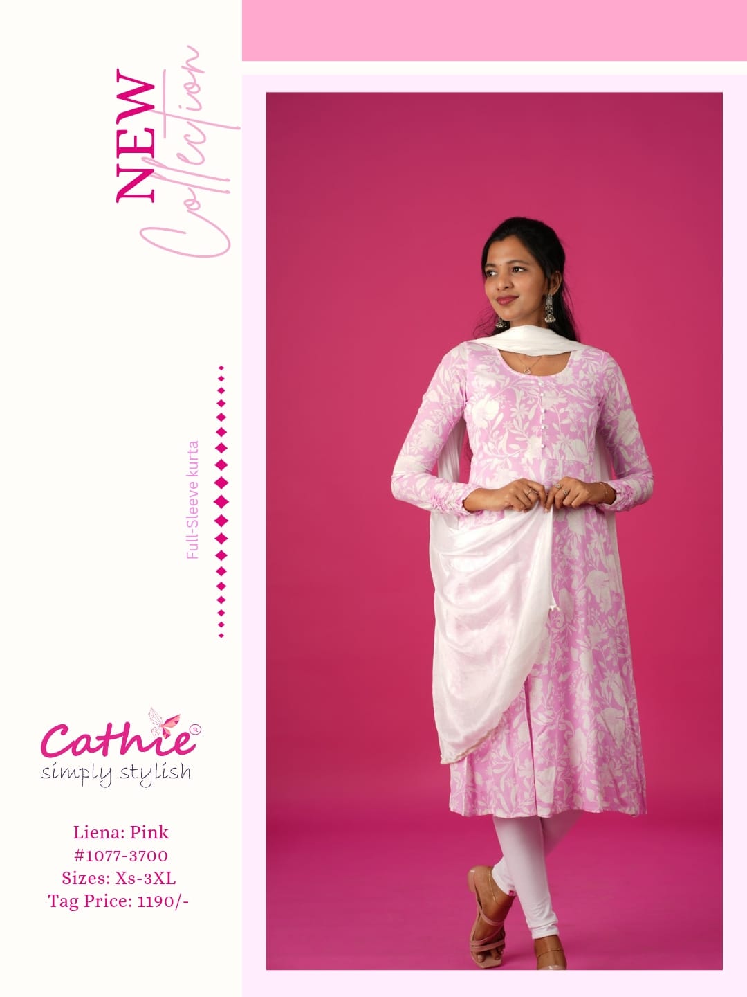 cathie full-sleeve kurta