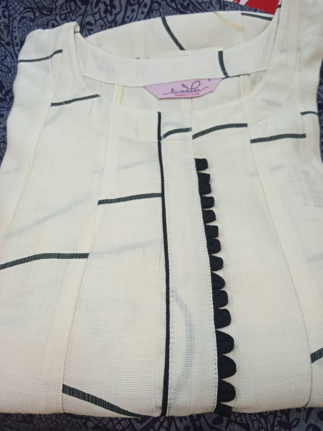 Women’s White Umbrella Kurta | Vatican Fabric | Casual Wear