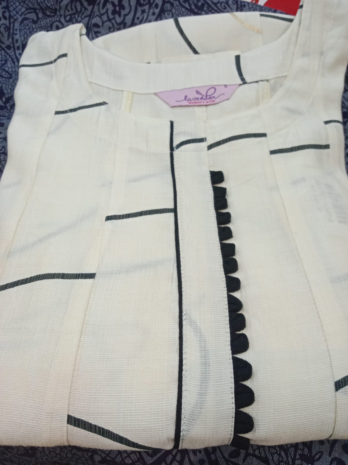 Women’s White Umbrella Kurta | Vatican Fabric | Casual Wear